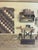 1990s Signed Wood Marquetry Diorama"Grandma's Passion" by Cleve Lewis, 1994 For Sale - Image 5 of 18
