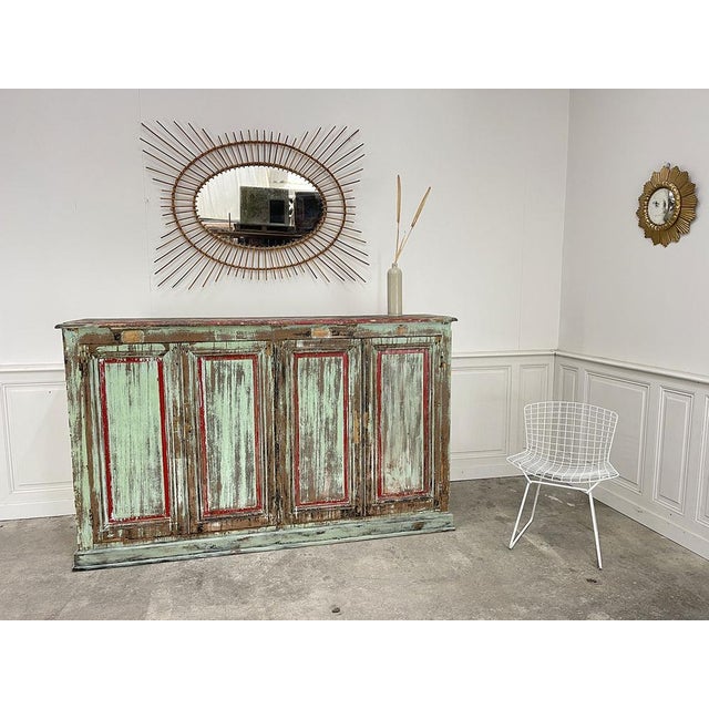 Farmhouse Pine Sideboard, 1920s For Sale - Image 9 of 11