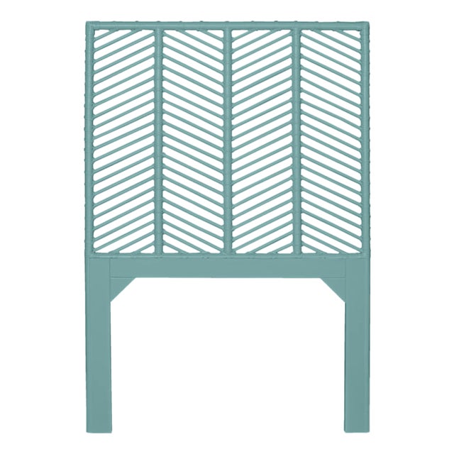Liam Headboard Twin - Turquoise For Sale