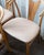 Set of six Danish wishbone-style dining chairs, circa 1970s, inspired by Hans Wegner’s iconic sculptural form. Crafted in...