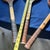 American Vintage Spalding and Davis Trio of Wooden Tennis Rackets For Sale - Image 3 of 8