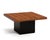 Mid-Century Modern Mid Century Milo Baughman Thayer Coggin Walnut Coffee Table Square Unmarked 1950s For Sale - Image 3 of 15