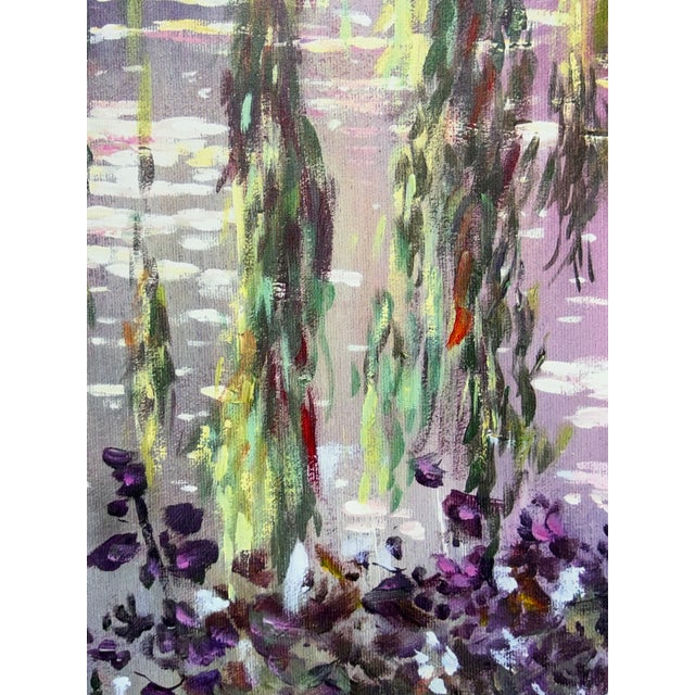 2020s David Lloyd Glover “Homage to Monet” Art Print For Sale - Image 5 of 12