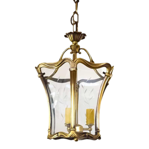 Mid 20th Century Brass Lantern