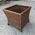 Coloured Bamboo Wicker Pot Holder, Italy, 1970s For Sale - Image 3 of 9