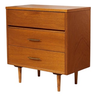 Mid 20th Century Lowboy Dresser Chest of Drawers For Sale