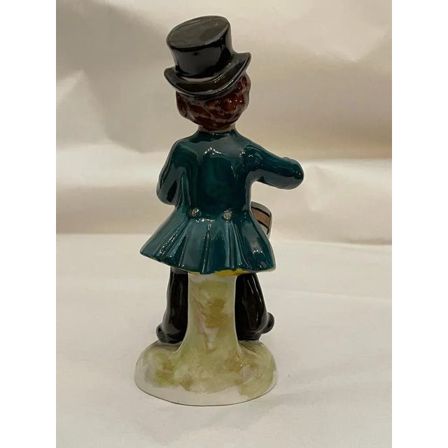 Porcelain Figurine with Drum from Meissen, 20th Century For Sale - Image 3 of 6