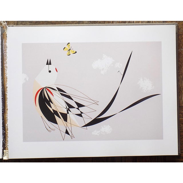 2000 - 2009 Vintage Charley Harper Modernist Abstracted Bird Lithographs (7.6" X 6.3") - Set of 9 For Sale - Image 5 of 11