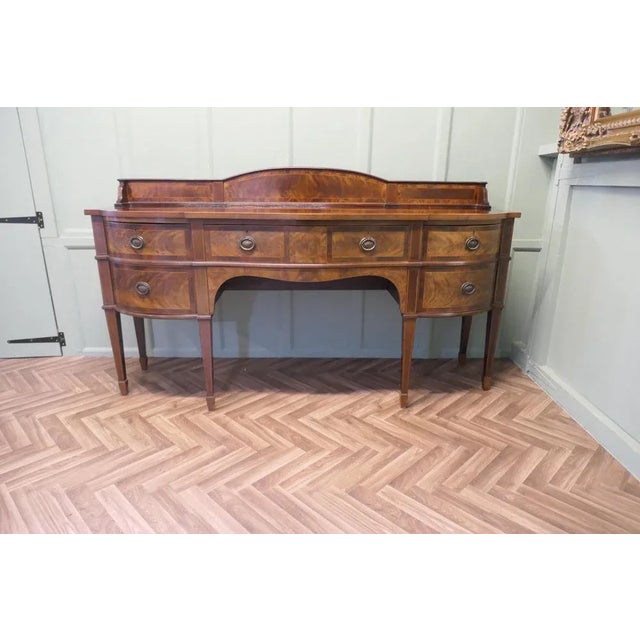 Bow Front Dresser, 19th Century For Sale - Image 5 of 12