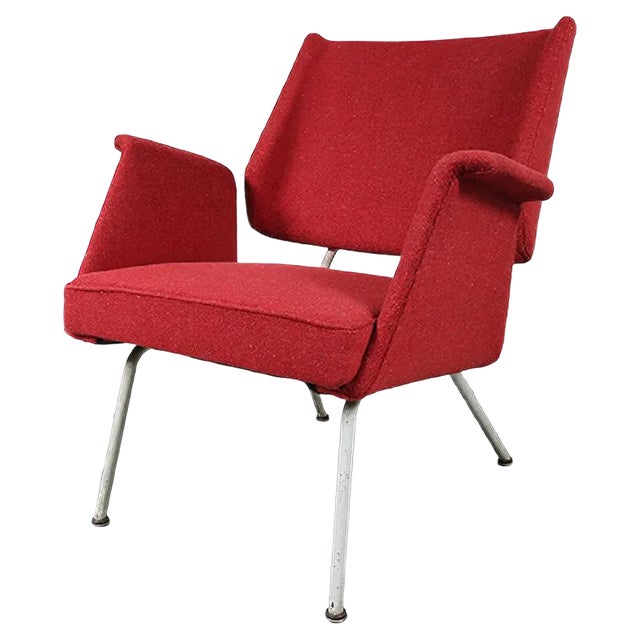 German Lounge Chair by Herbert Hirche for Walter Knoll, 1950s For Sale