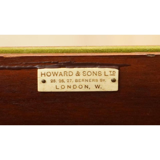 Absolutely sublime, Howard & Son's Berners Street original paint Sheraton Revival folding cards games table is sublime...
