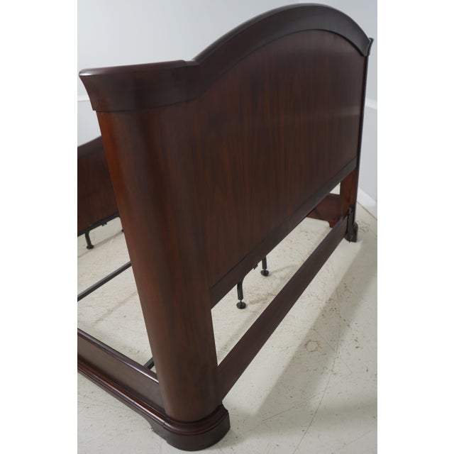 Henkel Harris Flame Mahogany King Size Bed For Sale - Image 14 of 18