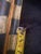 Vintage Checkered Wooden Frame Beveled Glass Mirror For Sale - Image 4 of 12