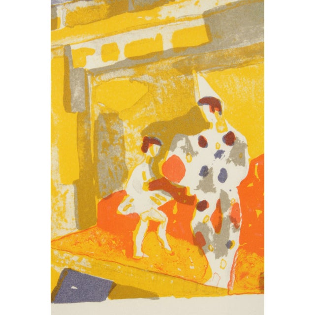 Wood Georges Lambert Vintage 'Circus' Artist Proof Lithograph For Sale - Image 7 of 13