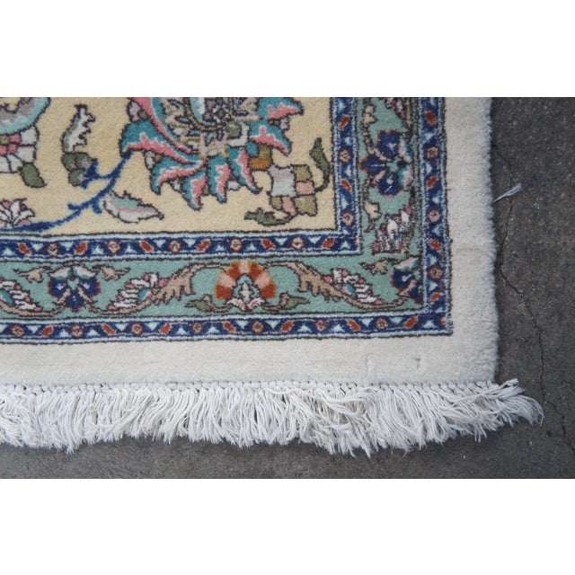 Mid 20th Century Monumental 100% Wool Floral Animal Birds Area Rug Carpet 19' X 12' For Sale - Image 10 of 12