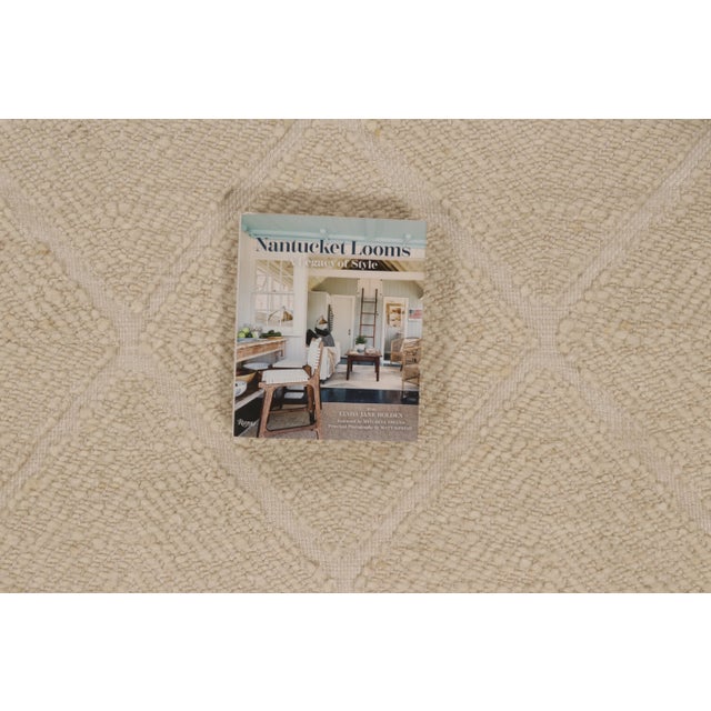 Contemporary Scandinavian Style Wool Rug in Beige by Rug & Kilim, India For Sale - Image 10 of 10