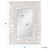 Kenneth Ludwig Chicago Zenith Mirror - Glossy White For Sale - Image 4 of 11