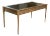 John Vesey, Louis XVI Style, Steel, Bronze, Rare Writing Desk, Usa, 1960s For Sale