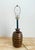 Vintage Brown Grenade Ceramic Lamp For Sale - Image 9 of 9