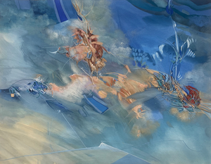 Jacek Sowicki, Schizophrenia, 2002, Gouache