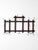 Wood Antique Wood and Wire Wall Hat Rack With Coat Hooks For Sale - Image 7 of 18