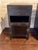 Industrial Pair of Industrial Style Black Steel Night Stands For Sale - Image 3 of 11