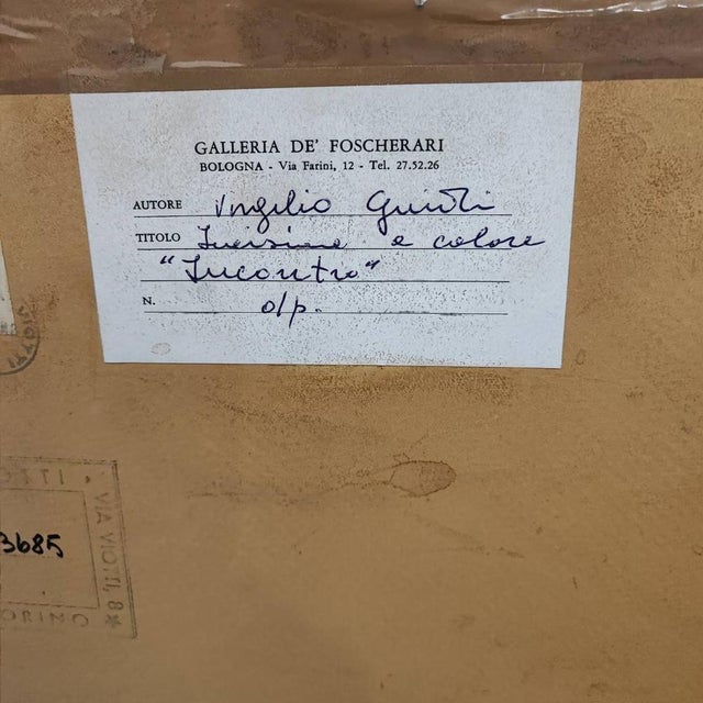 Virgilio Guidi, Colour Engraving For Sale - Image 6 of 10