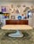 White A Rare Italian Coffee Table, Made in Italy, Circa 1960s-80s(?). It Is Made of Marmorino For Sale - Image 8 of 11