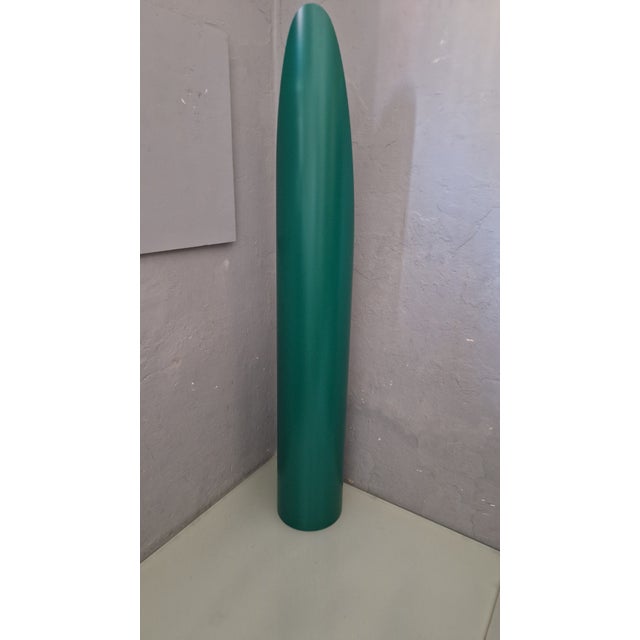 Model Unghia Nail Lipstick Floor Mirror in Petrol Green For Sale - Image 9 of 15