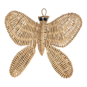 1970s Wicker Butterfly