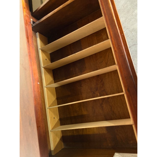 2010s Customized West Elm Stria 6-Drawer Dresser With Integrated Organizers & Locks For Sale - Image 5 of 9