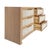 Contemporary Matthew Izzo Home Carla Cerused Oak, Caned Six Drawer Chest of Drawers With Brass Hardware For Sale - Image 3 of 8