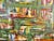 2010s Signed Mid-Century Modern Inspired Abstract Painting For Sale - Image 5 of 9