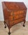 Vintage Secretaire in Teak and Leather, 1930s For Sale - Image 4 of 18