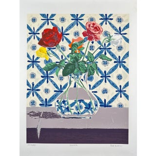 1970s Bill Sullivan Flowers Print For Sale
