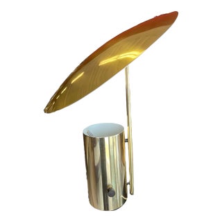 1970s Brass Half Nelson Lamp. Goerge Nelson Koch and Lowy For Sale