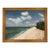 Original Coastal Beach Oil and Wax Painting on Canvas For Sale