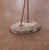 Mid-Century French Folk Art Concrete Crane Bird Garden Statue on Iron Stand For Sale - Image 4 of 7