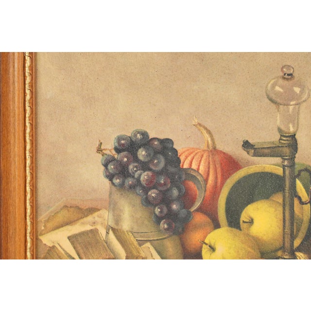 Vintage Henk Bos Still Life Wood Framed Print For Sale - Image 6 of 12