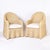 Tan Ghost Drapery Armchair For Sale - Image 8 of 9