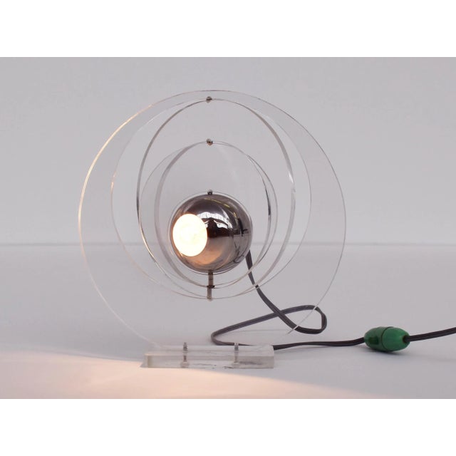 1960s Satellite Table Lamp by Yonel Lebovici, 1965 For Sale - Image 5 of 10