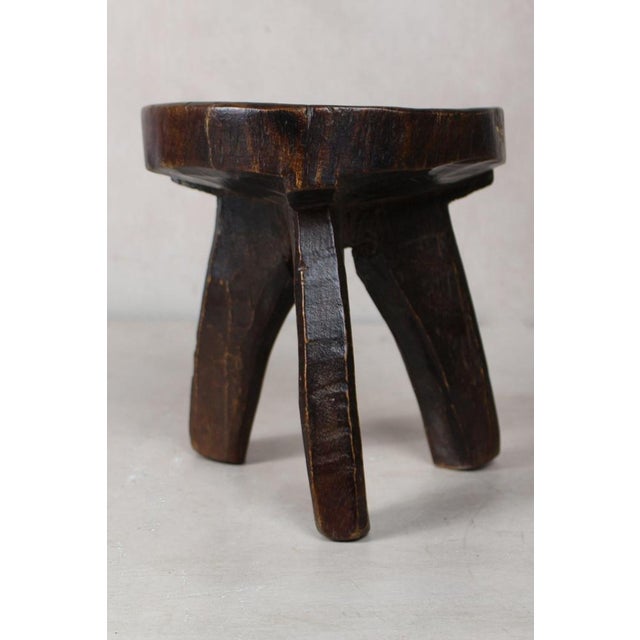 Contemporary Hehe Iringa Stool in Wood For Sale - Image 3 of 7