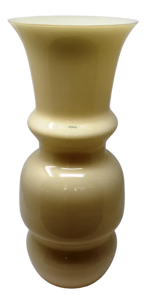 Contemporary "Dogon" Murano Vase by Venini