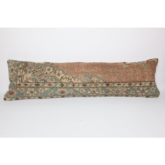 Here i am listing a 100% Handmade double knotted rug pillow cover, made from Vintage Oushak carpet rug. This’s a modern...