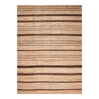 Nazmiyal Collection Modern Geometric Stripe Rug For Sale