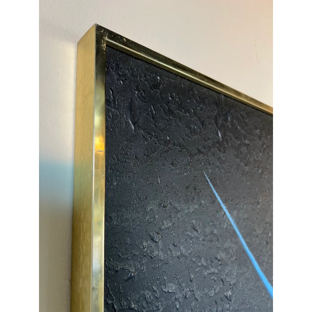 Large 1980's Lee Reynols Bird of Paradise Flowers Oil on Canvas Painting, Framed/ Sold For Sale - Image 11 of 13