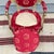 A Vintage Red Upholstered Painted Decorated and Carved French Bergere Arm Chair For Sale - Image 12 of 12