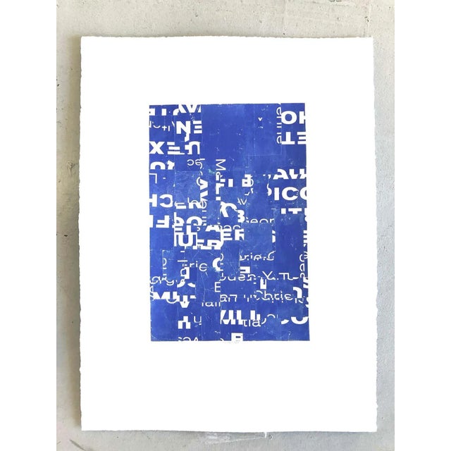 Early 21st Century Cecil Touchon Original Collage Titled: FS2165ct06 For Sale - Image 5 of 6