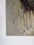 Cream 1970s C. Jackson Expressionist Abstract Oil on Canvas Painting – Signed, Unframed For Sale - Image 8 of 12