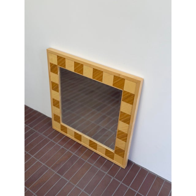 David Linley David Linley for PolyGram Records, 1980s Large Mirror For Sale - Image 4 of 12